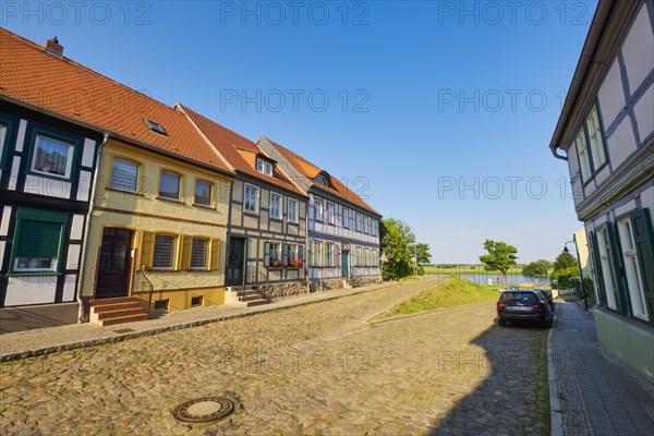 Half-timbered houses on the Zollensteig