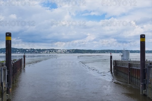 Mouth of the Este into the Elbe