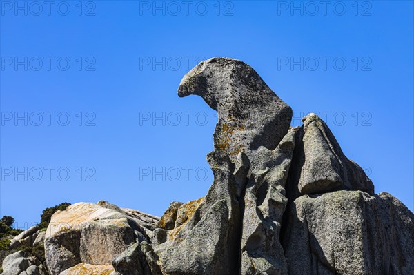 Bizarre rock formations on the rocky coast of Capo Testa near Santa Teresa di Gallura