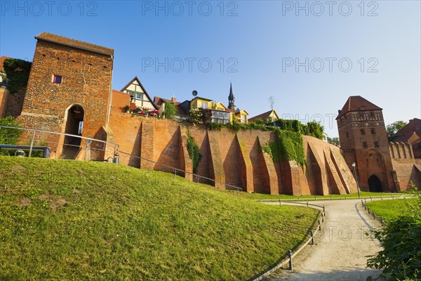 Tangermuende city wall