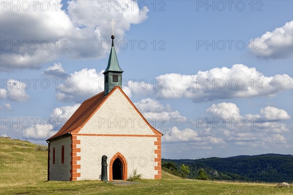 St. Walpurgis Chapel with bronze statue of St. Walburga