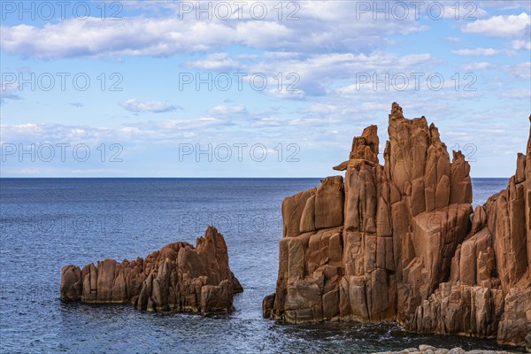 Red cliffs of Capo Bellavista