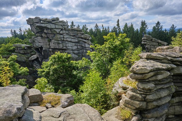 Rock formation Greifensteine