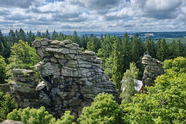 Rock formation Greifensteine