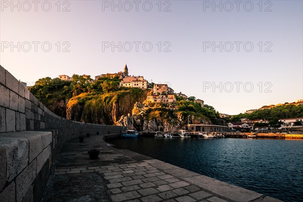 A small harbour by the sea