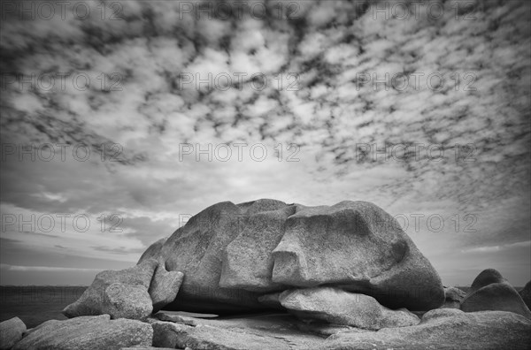 Rock formation Le chien dormant