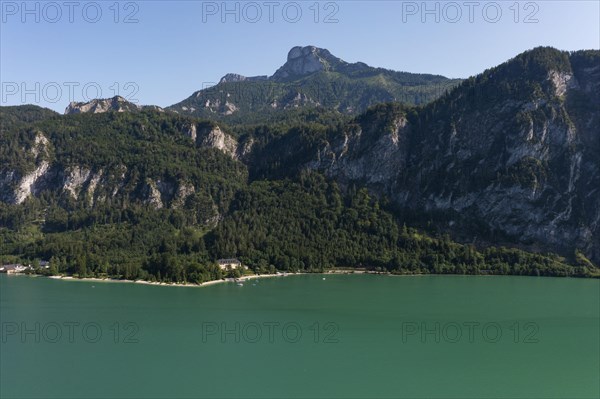 Kreuzstein am Mondsee with Schafberg