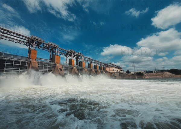 Hydropower Plant on the Nistru river in Dubasari (Dubossary)