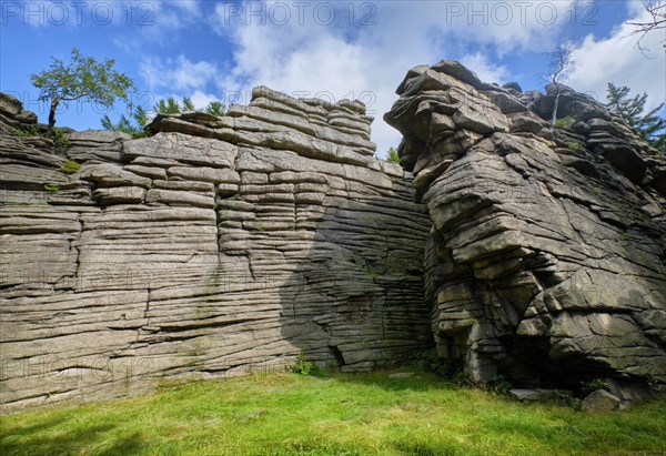 Rock formation Greifensteine