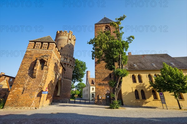 Neustaedter Tor and former Nikolai Church