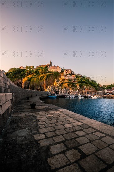 A small harbour by the sea