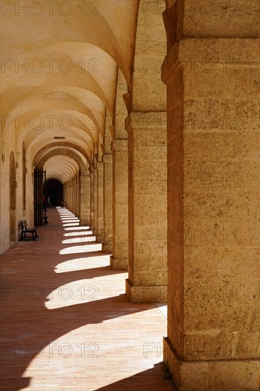 Portico in the courtyard of the Vieille Charite