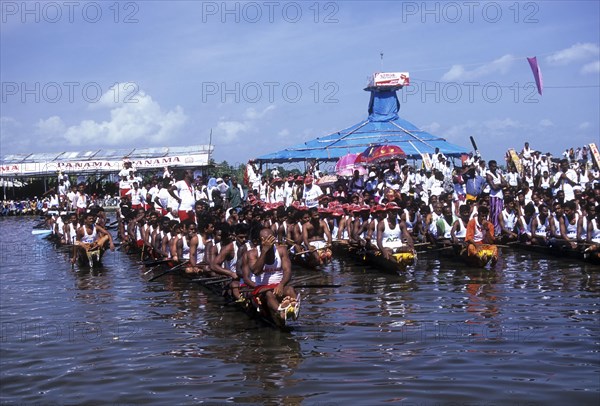 Colourful water Boat Race in Kerala