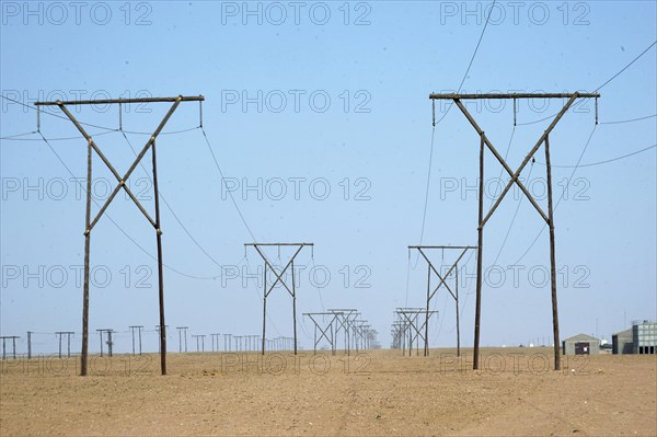 Overland lines east of Swakopmund