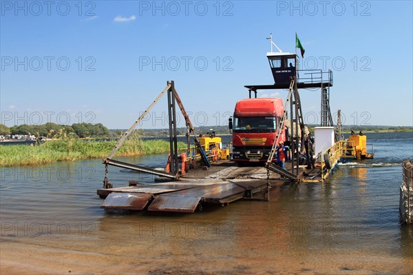 Ferry from Kazungula to Kasane in Botswana