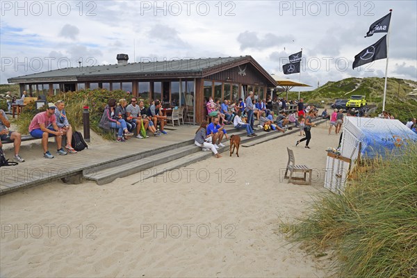 Cult restaurant Sansibar in the dunes of Rantum