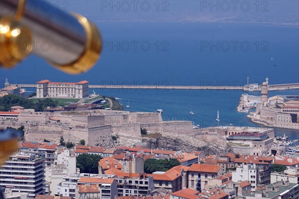 View of Marseille from Notre-Dame de la Garde