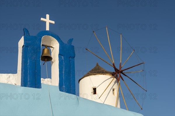 Bell tower of the church Agios Apostolos