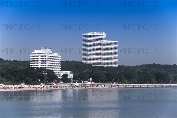 Baltic Sea Beach and Hotel Maritim