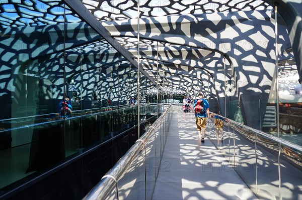 Corridor in the MuCem