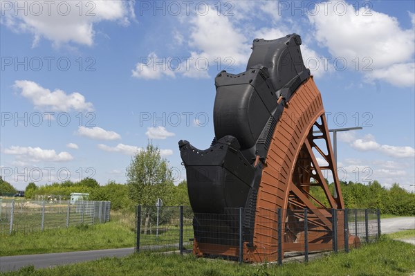 Part of blade wheel of brown coal digger
