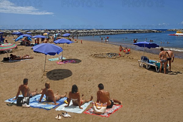 Sandy beach beach of Calheta