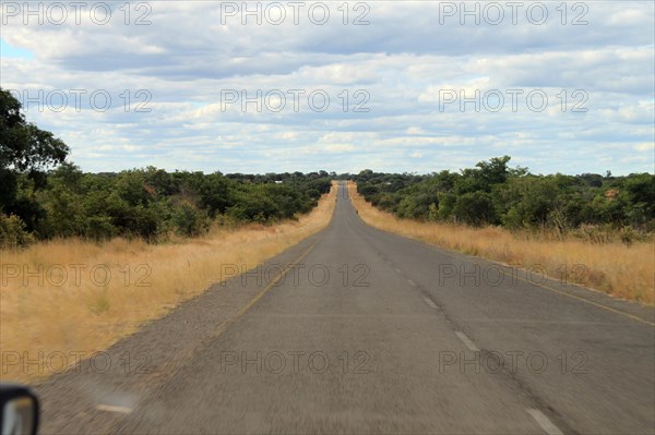 Road from Mongu to Lusaka