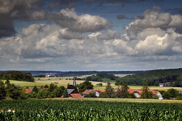 Village in Heldburger Zipfel