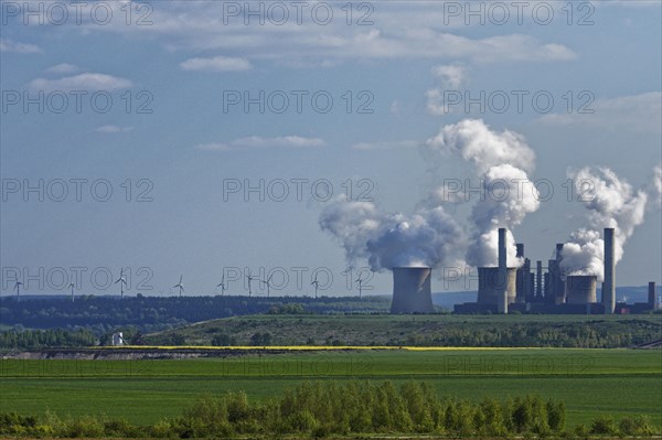 RWE brown coal power station Frimmersdorf