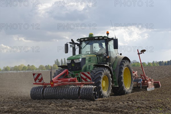 Tractor cultivating