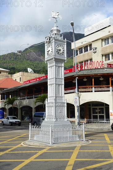 Clock Tower on the corner of Albert Street and Independence Avenue