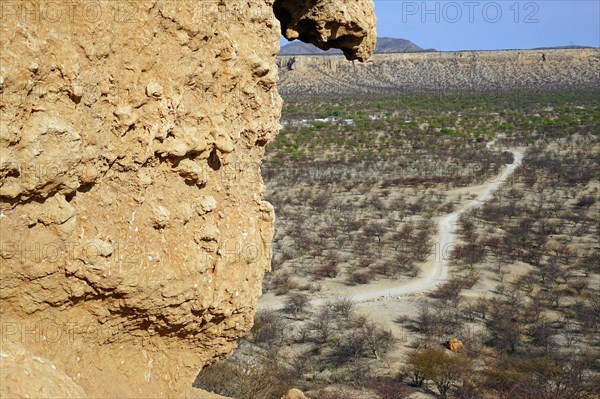 View from the Finger Cliff into the Ugab Valley