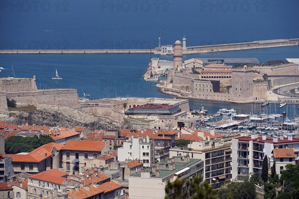 View of Marseille from Notre-Dame de la Garde