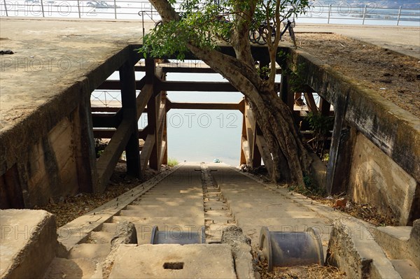 French colonial-era loading ramp