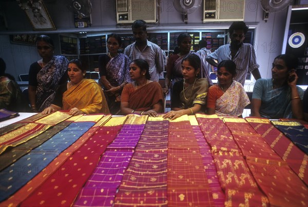 Kanchipuram silk sari