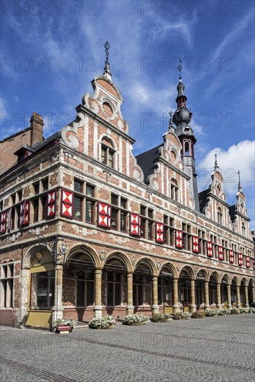 The Amsterdam Borse on the town square in Aalst