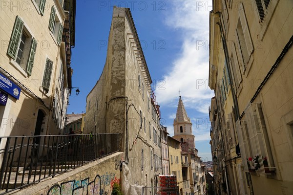 Street in the Panier district