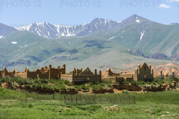 Cemetery in Kochkor area