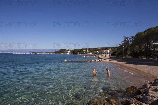 Beach near Malinska