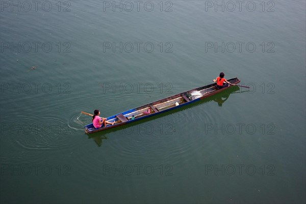 Boat on the Mekong