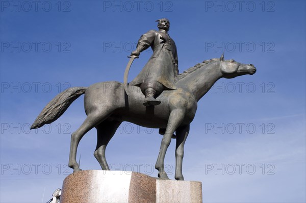 Horseman Statue