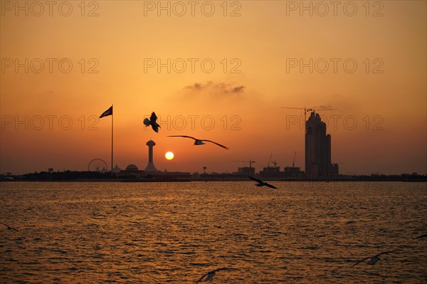 Sunset at Corniche Beach