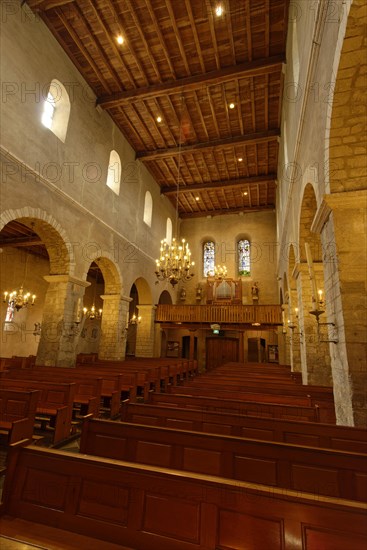 Nave of the Basilika van de H. H. Wiro