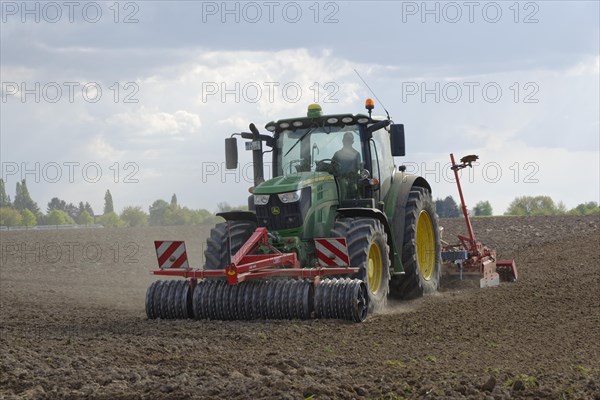 Tractor cultivating