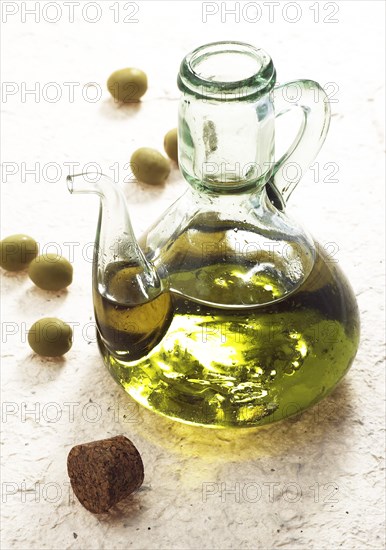 Bottle of olive oil