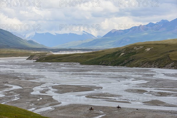 River in the Sary Jaz Valley