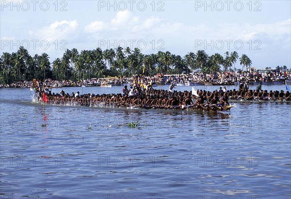 Colourful water Boat Race in Kerala