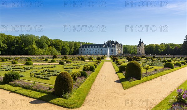 Diane de Poitiers garden