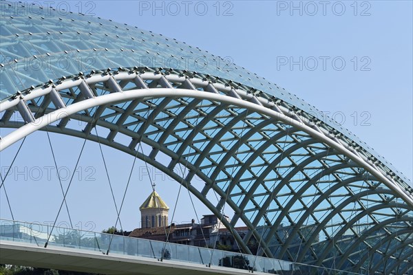 Peace Bridge over the Mtkvari River