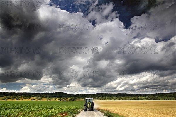 Landscape in the Heldburger Zipfel